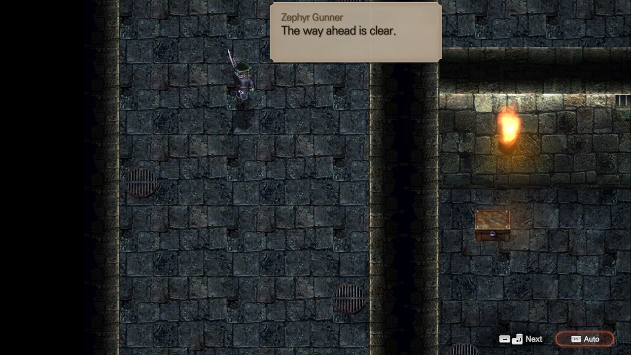 Dialogue in the dungeon